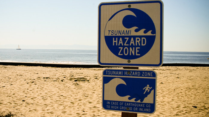 California tsunami