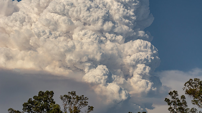 fire clouds